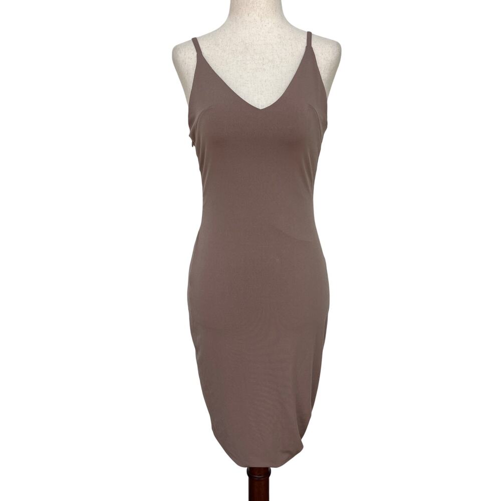 NUDE Women's V-Neck Slip Dress Size M